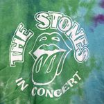 The Rolling Stones in Concert Hot Lips Rock Tie Dye L Photo 1