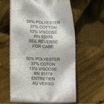 House of Harlow  1960 Burnout Ruched Long Sleeve Tee Top Bronze Olive Medium Fall Photo 7