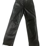 Kut From The Kloth Kut from the Faux Leather Black  Straight Leg Jeans Photo 9