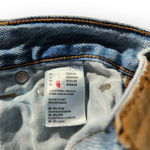 American Eagle  Ripped Mom Jean High Rise Destroyed Straight Leg Jeans 4 Photo 8