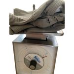 Ribbed Crossback Sports Bra Workout Yoga Athletic Sporty Gray Size M Photo 5