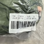 J.Crew  One Piece Swimsuit Women's Plus 22 Olive Green Ruched Sweetheart Neckline Photo 8