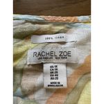 Rachel Zoe  100% Linen Button Down Tunic Shirt Size 1X Beach Vacation Resort wear Photo 2