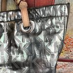Michael Kors  Metallic Mirror PVC and Leather North South Tote Photo 9