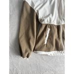 7 Diamonds Restoration Full Zip Womens M Khaki Combo Gorpcore Preppy Athletic Brown Size M Photo 3