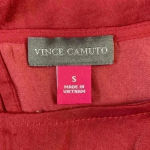 Vince Camuto  maroon red top in size small Photo 3