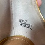 Steve Madden Irenee Gold Ankle Strap Dress Sandals 2” Block Heels Size 10 Photo 4