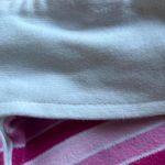 Aeropostale 2000s Y2K Pink Striped Long Sleeve Preppy Polo Womens Size Medium Photo 4