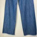 Maurice's NWT Wide Leg High Rise Belted Jean Trouser Pants Sz 10 Medium Wash Photo 13