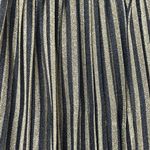 Modcloth  Holiday Glitz the Spot Pleaded Stripped Midi Skirt Size 1X Photo 9