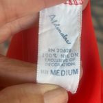 Aldenaire Vintage Maxi Nightie Night Gown Lingerie Red White Size Medium Photo 4