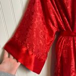 Victoria's Secret Gold Label red robe belt tie vintage size small J26 Photo 1