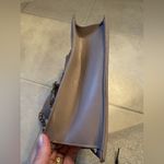 Badgley Mischka Quilted Crossbody Shoulder Gold Chain Taupe Bag Photo 4