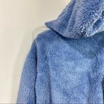 BP  Blue and White Fleece Hoodie Photo 10