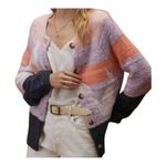 Maeve Anthropologie Birdie Cardigan Sweater Wool Blend Cottage Women Size XS Photo 1