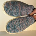Rothy's The Sneaker Women's Turquoise Melange Slip On Textile Flat Shoe Size 10 Photo 9