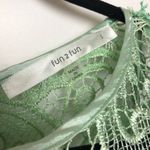 Fun 2 Fun Sleeveless Mint Lace Cocktail Dress Photo 3