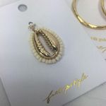 Free People  Pick your Charm twist 14k gold plated + beaded pukka charms Photo 4