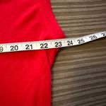 Athleta Red oversized tank t-shirt size xs Photo 3