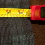 Talbots Green Navy & Black Watch Tartan Plaid Gold Buttons With Pockets Sz 8P. Photo 13