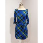 Leota  Women's Blue Tundra Streight Stretchy Mini Dress Size S Photo 4