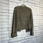 Anne Klein Vintage Tan Brown 100% Wool Cardigan Cuffed Sleeve L Preppy Fall Y2K Photo 9