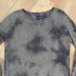 American Eagle Outfitters Womens Dark Green Knitted Sweater Size Small Photo 4