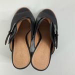 Madewell  Riley Convertible Slingback Block Heel Shoes Black Size 7.5 Photo 6