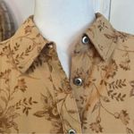 Karen Scott Vintage Sunflower Floral Prairie Skirt Set Cottagecore Yellow L Photo 3