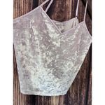 Victoria's Secret Victoria Secret Top Tank Velour Spaghetti Strap Pinkl Sexy Comfy Pj Sleepwear M Photo 2