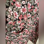 Outerknown  Floral Long Sleeve Romper, Size Large,  Linen & Organic Cotton NWT Photo 6