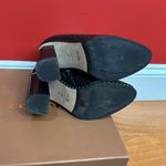 Coach  Justina Black Ankle Boots Women's Beaded Chain Accents size 6.5 Photo 6