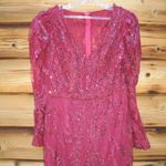 Mac Duggal $998  20349 Embellished Puff Sleeve V Neck Gown Photo 6