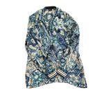 Etcetera  floral print‎ 100% silk long sleeve boho top size 0 Photo 4