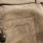 Ralph Lauren 100% leather skirt size 4 length 16” waist 30” skirt sale as is Photo 12