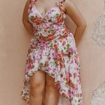 Abercrombie & Fitch Abercrombie High Low Ruffle Dress Photo 0