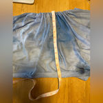 ZARA NWT Draped Printed Midi Stretchy Blue Hues Dress: Woman’s Size Small Photo 7