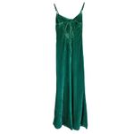 RHODE Jemima Maxi Dress Crushed Velvet Emerald NWT Size‎ 0 Green Size XL Photo 10