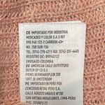 American Eagle Outfitters Knitted Crop Top Tank Peach Loose Fit Hi Lo Sides Sz M Photo 7