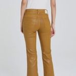 AG Adriano Goldschmied Mustard Gold The Quinn Crop Photo 1