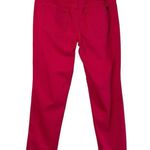 Chico's Chico’s Size 1 So Slimming Jeans Slim Straight Mid Rise Hot Pink Women’s Size 8 Photo 1