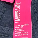 Lilly Pulitzer Breeta Linen Trousers True Navy Size 16 Style #013056 NWT Photo 8