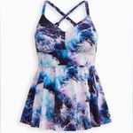 Torrid  Wire-Free Racerback Tankini Top Photo 1