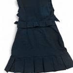 Endless Rose Black pleated ruffle dress detail x Photo 1