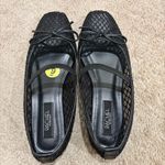 Rachel Roy RACHEL  Mary Jane Black Mesh Ballet Flats Photo 5