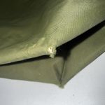 Longchamp Le Pliage Green Leather Canvas Gorpcore Designer Tote Shopping Bag Photo 12