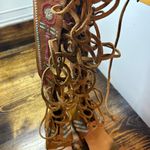 Free People  Bellflower Tall Lace Up Gladiator Sandals Size 39 (8.5) Photo 2