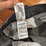 NWT MOTHER Women's Pixie Mid Rise Dazzler Ankle Up in Smoke Jeans size 33 Black Photo 8