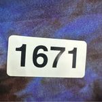 Moon Tie Dyers Long Sleeve Tunic Shirt Women’s Medium Multi Y2K Blue Photo 7