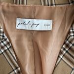 Petal and Pup  Michaela Tan Plaid Blazer Jacket NWOT Size S Photo 7